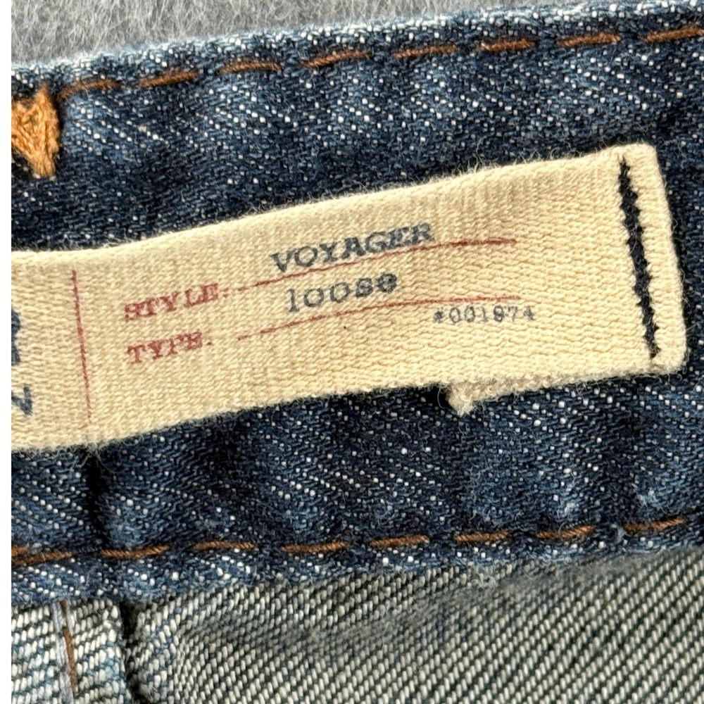 Big Star Voyager Loose Jeans Mens 38x34 Blue Dark Wash Limited Baggy Vintage - Picture 9 of 12